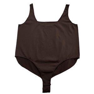 SKIMS Essential Scoop Neck Bodysuit NEW Cocoa Womens 4X/5X